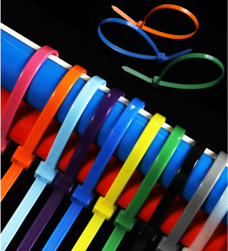 Nylon cable ties 66 colorful  Plastic  Cable Tie Nylon Clamp 3.6 mm Width Plastic Zip Cable Ties