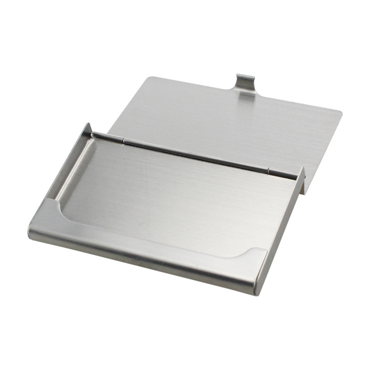 Beauty stainless steel name card holder