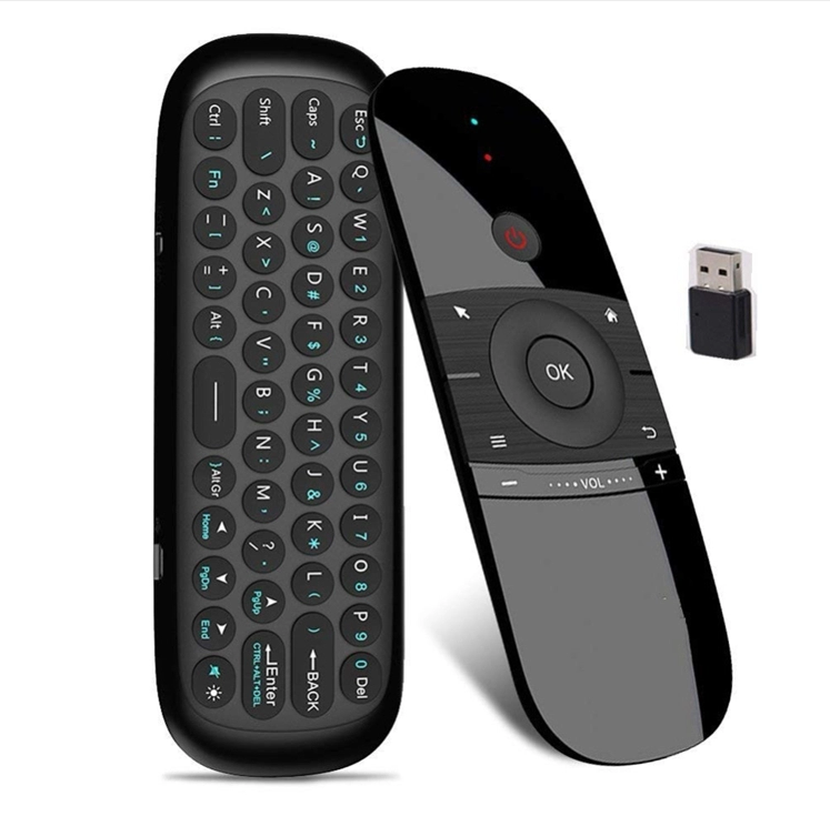 Rechargeable Mini Keyboard W1 Fly Mouse Smart Wireless Remote Control With Competitive Price For TV BOX Android Mini Projector