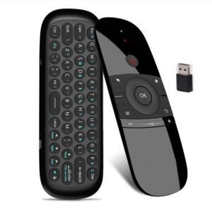 Rechargeable Mini Keyboard W1 Fly Mouse Smart Wireless Remote Control With Competitive Price For TV BOX Android Mini Projector