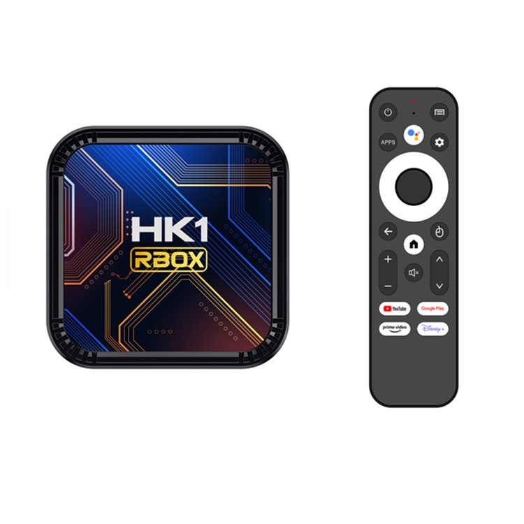 Daqu HK1 Rbox K8S 2G 16G 4G 32G 64G gyroscope voice remote control TV box RK3528 Dual WiFi 8K Android 13 OS set top bo