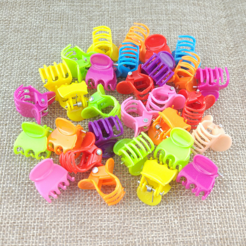 Mini Butterfly Hairpin Children's Small Grip Girl's Hair Clips Wholesale Lovely Candy Color Baby Hairpin Butterfly Clip