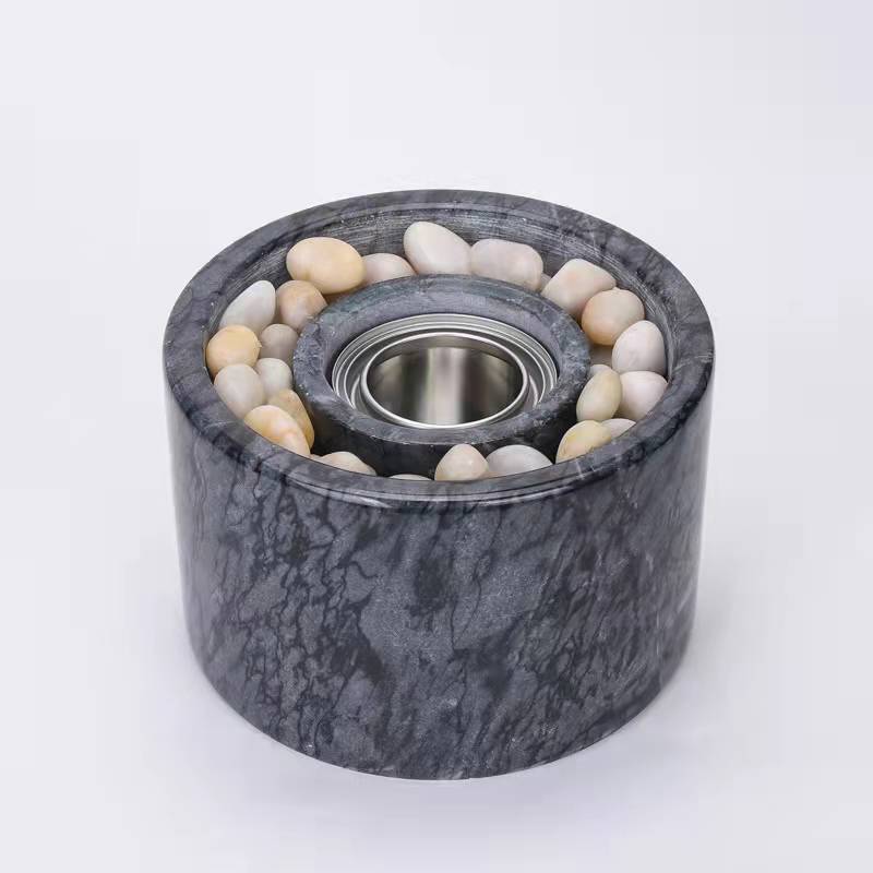 New Design Portable Stone Fire Pit Tabletop Marble Fireplace Fire Bowl Fireplace For Parties Events