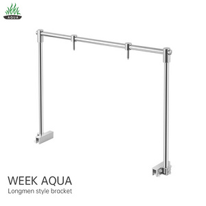 Quality fish tank Accessories DJ-L-L60 Aquarium lamps hanging stand 304 stainless steel weekaqua stand