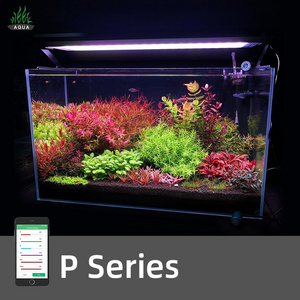 WEEK AQUA P series APP RGB+UVA full spectrum acquario lamp fixtures knight 60cm 2ft V3 90w aquarium lights for live plant tank