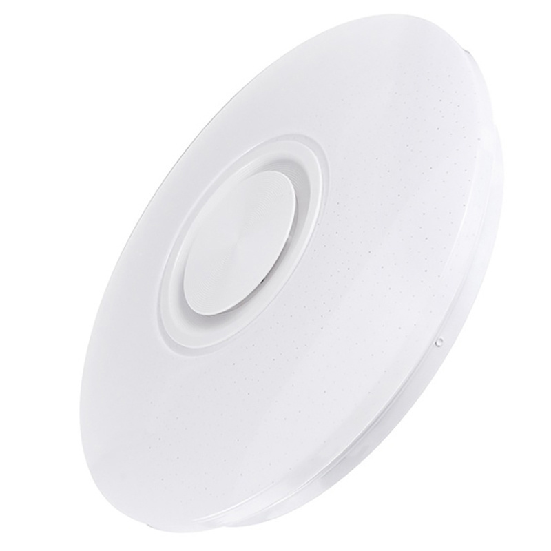 LED Music Ceiling Light with Speaker 36W High Sound Quality Speaker Modern Light Fixtures with RGB Color Changing