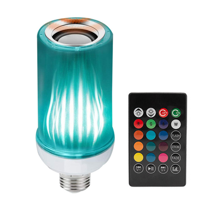 Flame Music Bulb LED Effect Decorative Dynamic Flame Light E27 Creative Corn Bulb Flame Simulation Effect Night Light