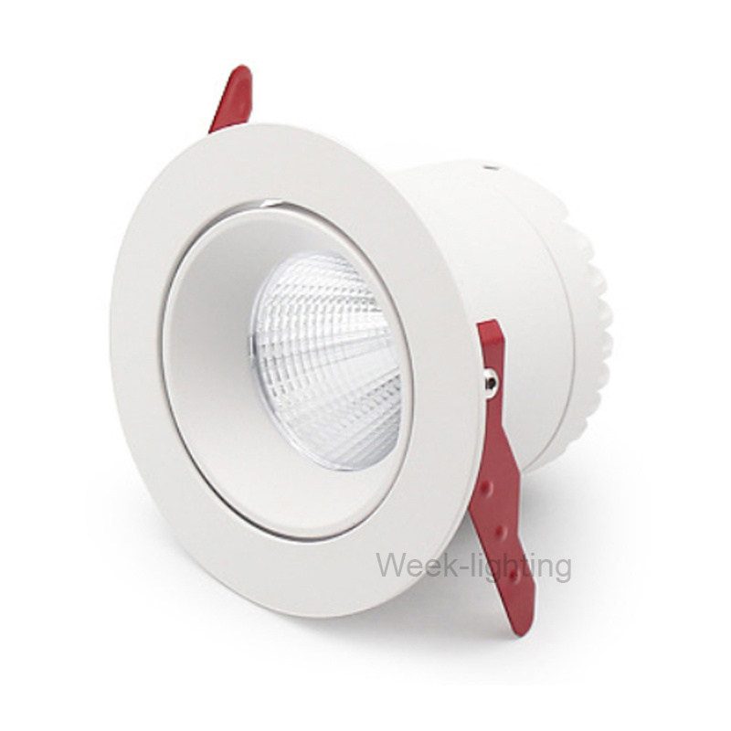 Recessed Down light 7W 10W 15W 20W 30W COB commercial indoor modern spot Light 4 inch Housing Ceiling Recessed led Downlight