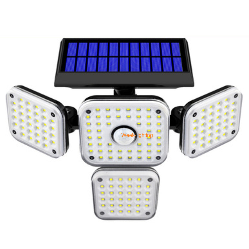 89LED Solar Light Outdoors Sun Light Battery Lamp Motion Sensor Garden LED Solar Lamp Street Wall Led Light For Street Garden