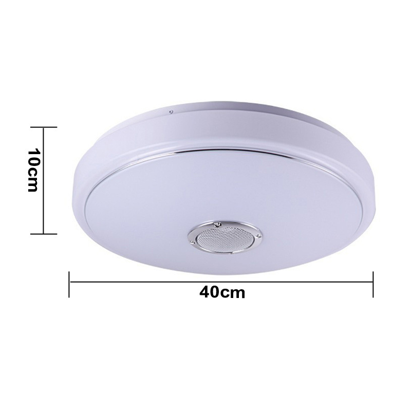 Dimmable Led Flush Mount Ceiling Light Fixture 36W for Bathroom Closet Bedroom Dining Room Kids Room Lighting