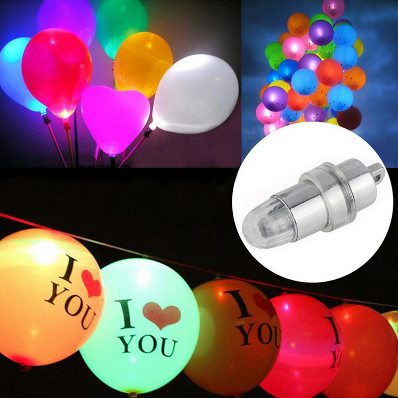 Battery Operated LED Party Decoration Lights for Balloon Paper Lantern Waterproof Warm White