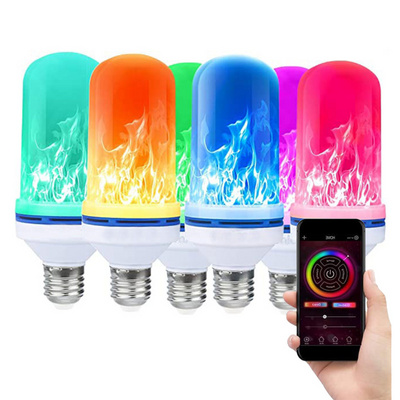 Led gravity effect fire light bulbs hotsell