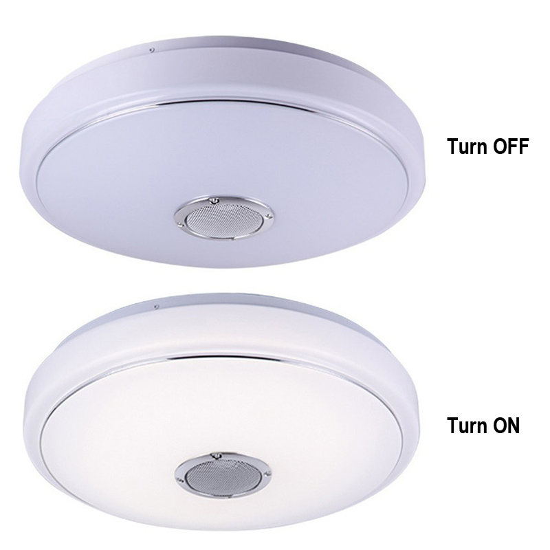 Dimmable Led Flush Mount Ceiling Light Fixture 36W for Bathroom Closet Bedroom Dining Room Kids Room Lighting