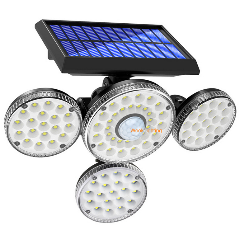 89LED Solar Light Outdoors Sun Light Battery Lamp Motion Sensor Garden LED Solar Lamp Street Wall Led Light For Street Garden