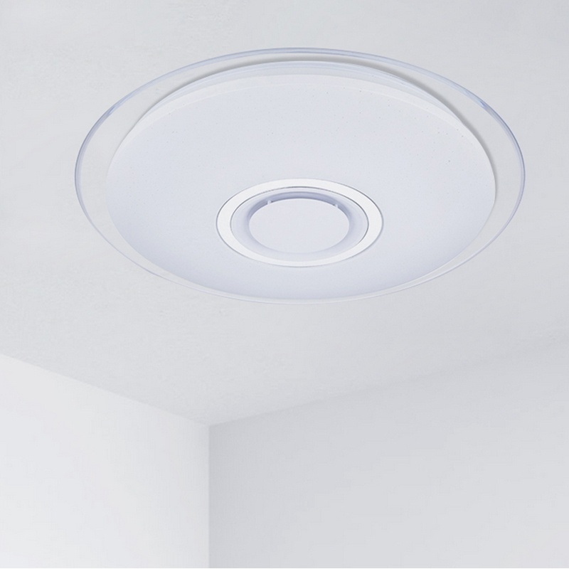 Multicolor LED Ceiling Light 36W LED Music Lamp Connect Recessed Ceiling Fixtures Light APP Control