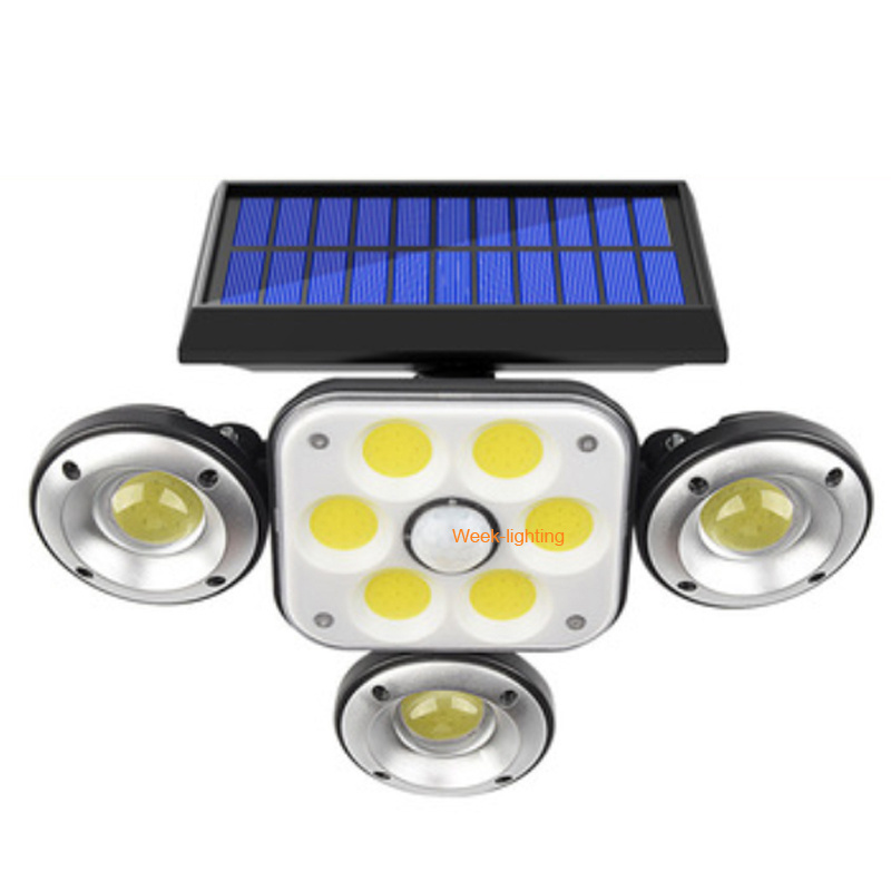 89LED Solar Light Outdoors Sun Light Battery Lamp Motion Sensor Garden LED Solar Lamp Street Wall Led Light For Street Garden