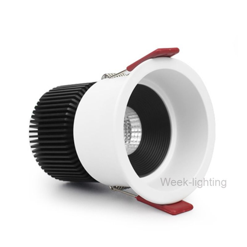 3 4 6 8 Inch Smart Cct Tuya Zigbee Dimmable RGBW Ceiling Trimless Antiglare Cob Down Light Recessed Led Downlight