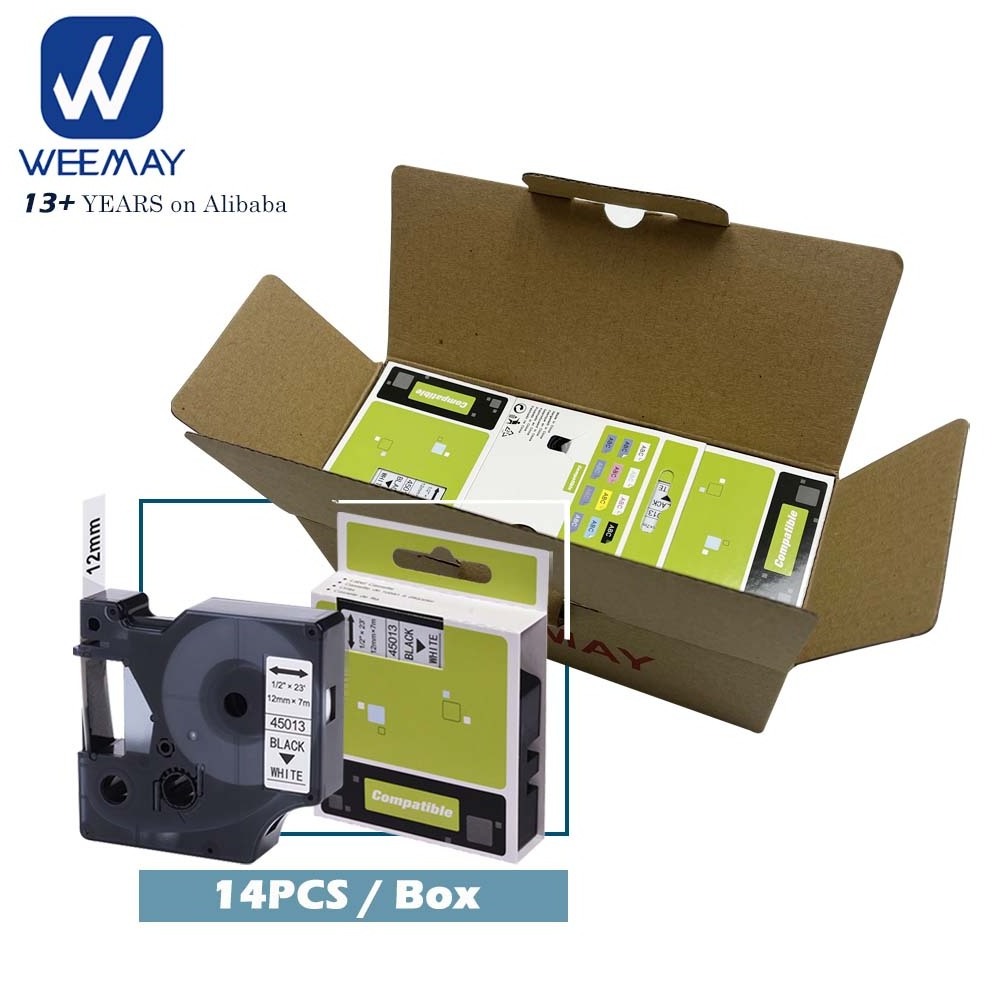 Weemay 14Pcs/Box Tape cartridge 1/2