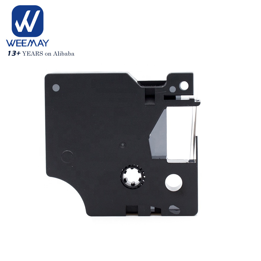 Weemay 9mm Black on White Compatible Dymo D1 40913 Label Cassette Tape Cartridge for Dymo Labelmanager 280 Printer