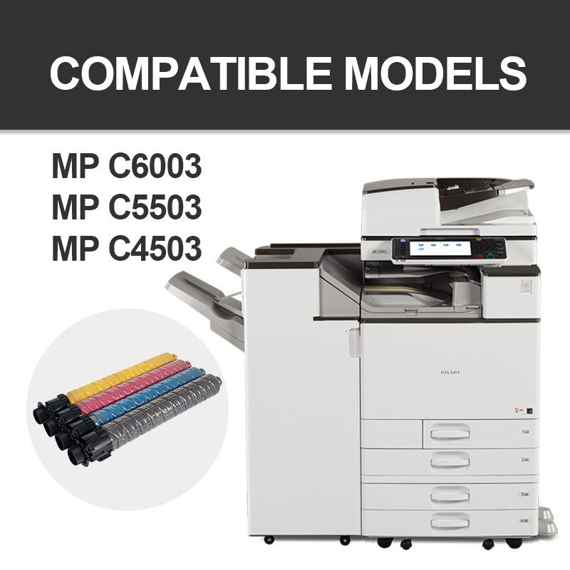 Cost-Saving Compatible Toner Cartridge for use in Ricoh MP C4503 5503 6003