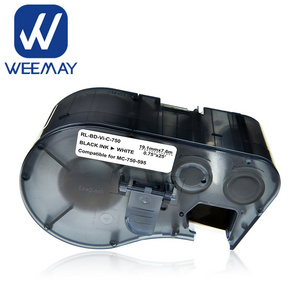 Weemay Compatible Brady Label Cartridge MC-750-595 for Bmp-41 Bmp-51 Bmp-53 Label Printer