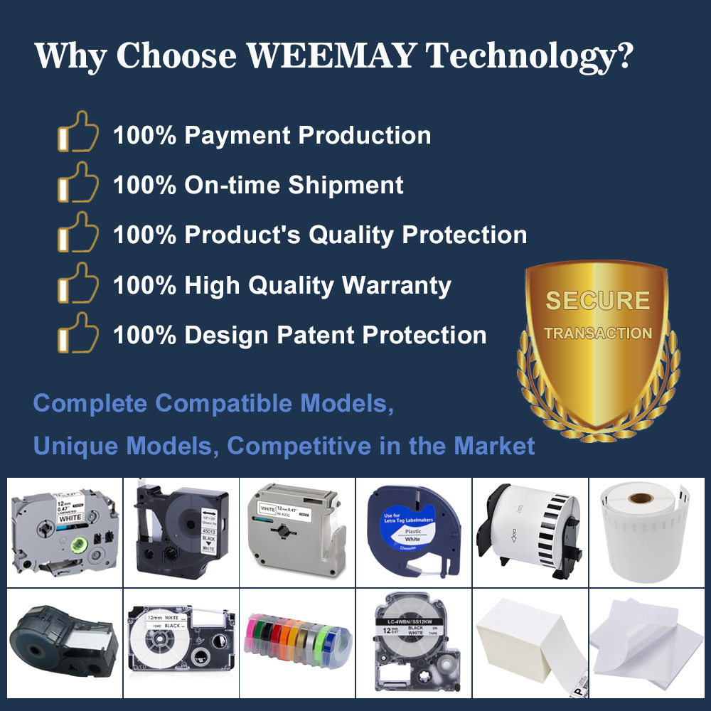 Weemay Wholesale Price M21-750-595 Label Cartridge for Brady Bmp21 Label Printer