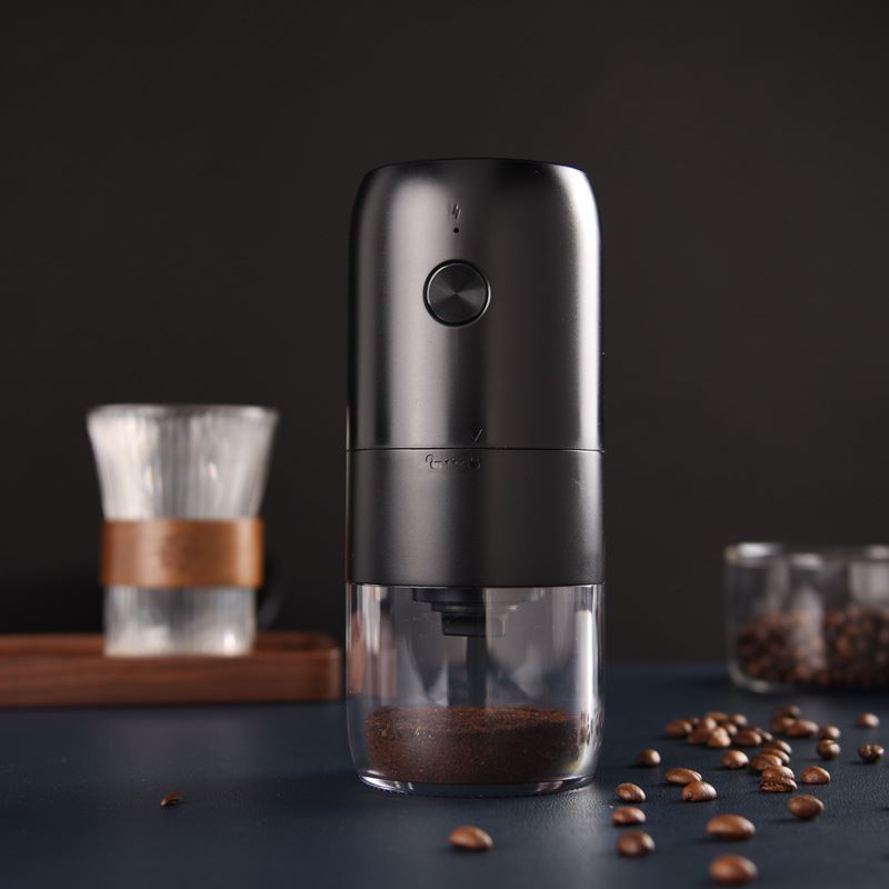 Automatic Coffee Grinder Portable Coffee Grinder and Maker Metal & Ceramic Conical Bur USB Electric Coffee Bean Grinders