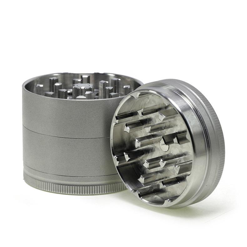 High Quality 2.5 inch 2- layer Stainless Steel 304 Food- grade Herb Grinder Smoking Accessory