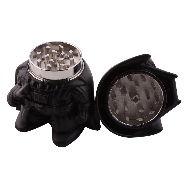 Whole Sell Premium 3 layers zinc death star herb grinder stars wars grinder