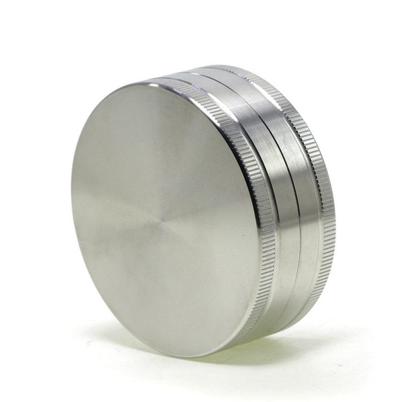 High Quality 2.5 inch 2- layer Stainless Steel 304 Food- grade Herb Grinder Smoking Accessory