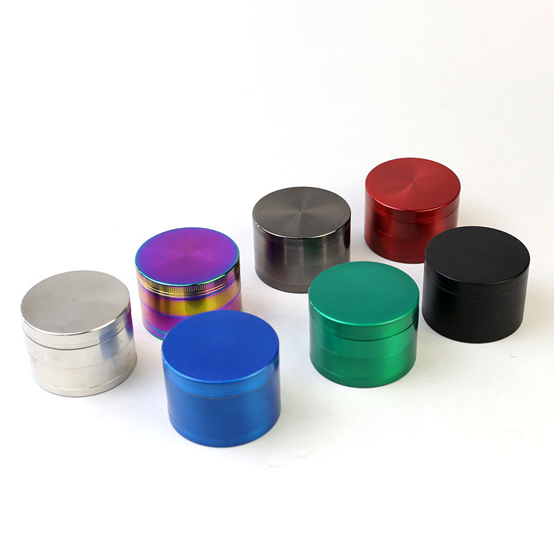 Large size 100 mm  Zinc Alloy Herb Grinder 4-layer Custom Logo