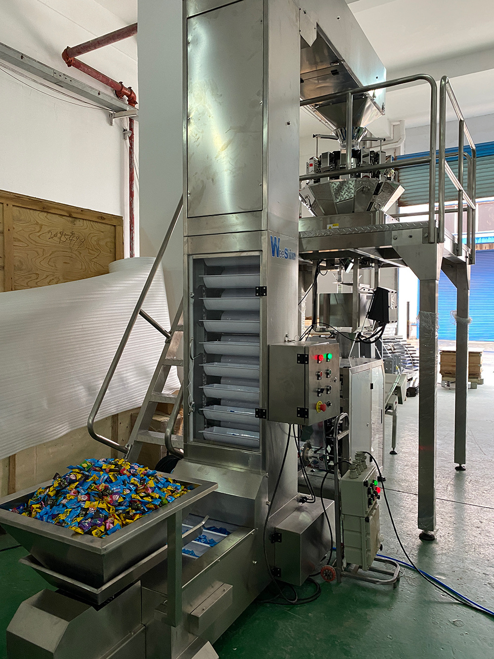 Automatic Multi-function Packing Machine for Candy Gummy Packaging Machine