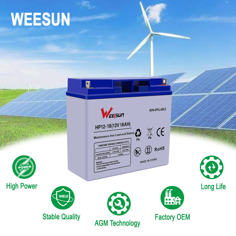 Best price gel 6 fm 18 12v 18ah 20ah 20hr rechargeable ups solar deep cycle maintenance free lead acid battery