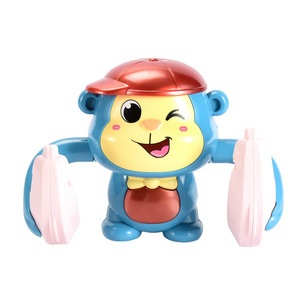 Electric Flipping Dancing Toy Rolling Monkey Voice Control Electric Toys For Kids