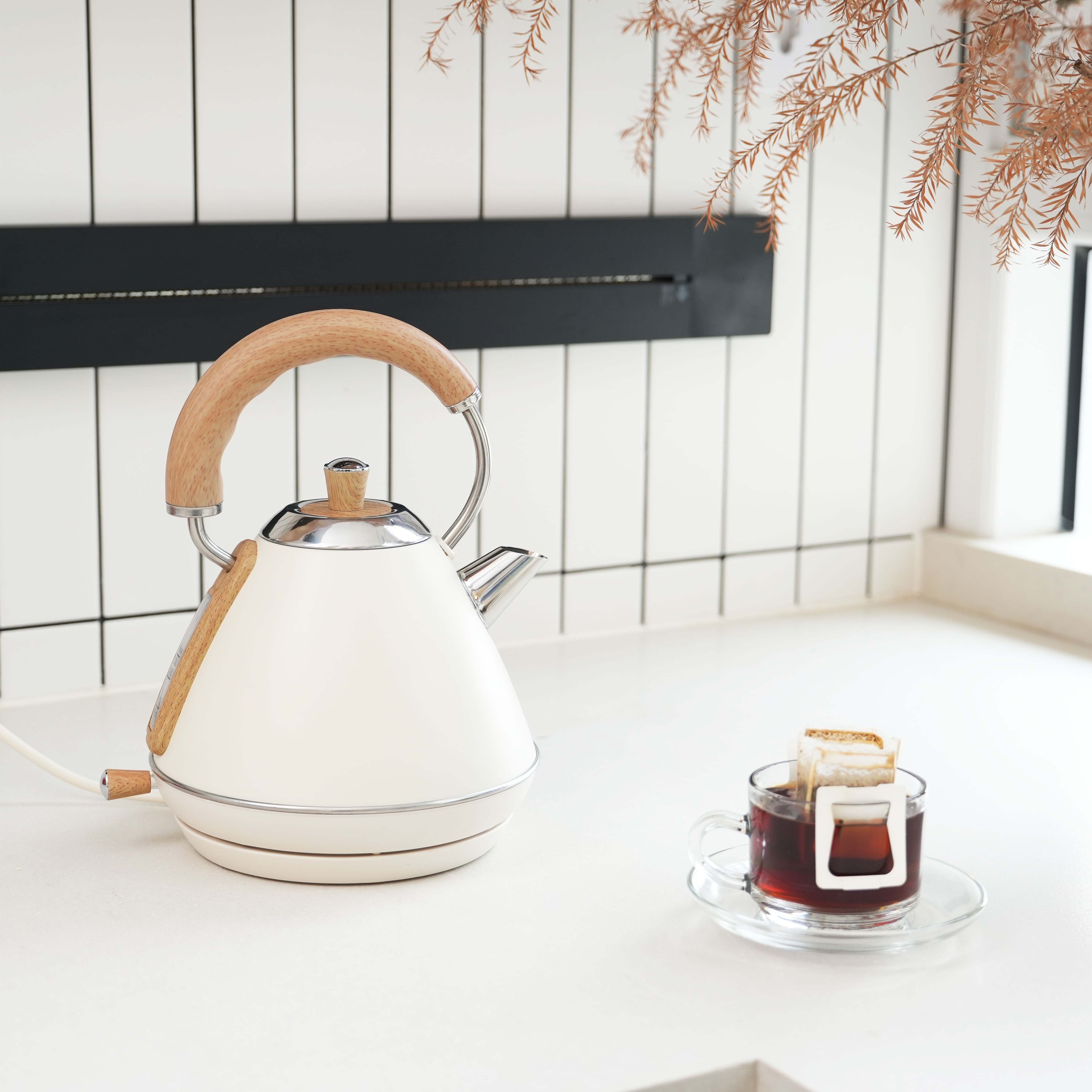 1.0L Retro electric kettle for tea and  water  gooseneck for coffee pot  hotel use kettle  price contact us