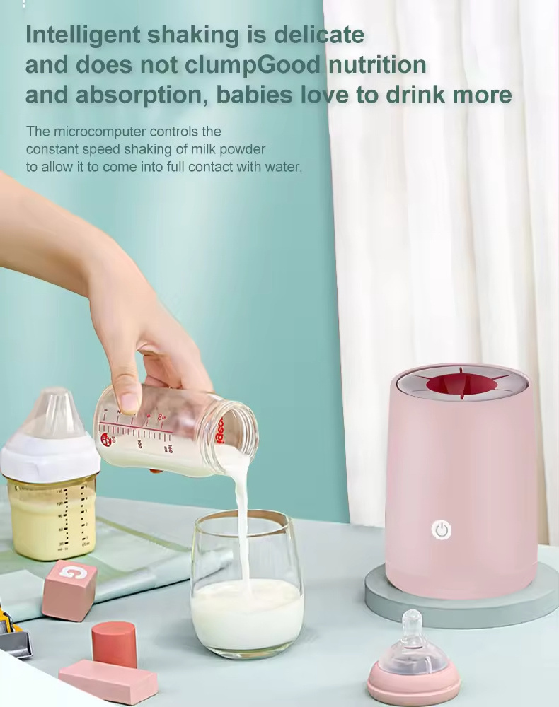 Wholesale Handfree Electric Baby Milk Shaker With Automatic Portable Baby Bottle Milk Shaker Machine