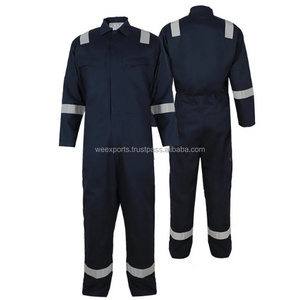 Custom High Quality Men's Spring Working Uniform Tool Pockets Coveralls Welding Suit Car Repair Workshop Mechanic Clothes