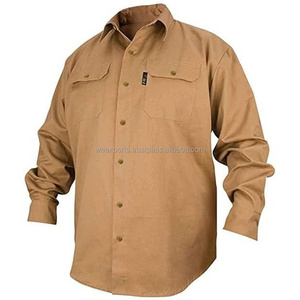 Hot Sale NFPA 2112 CAT 2 Welder Welding FRC FR Flame Retardant Fire Resistant Clothing