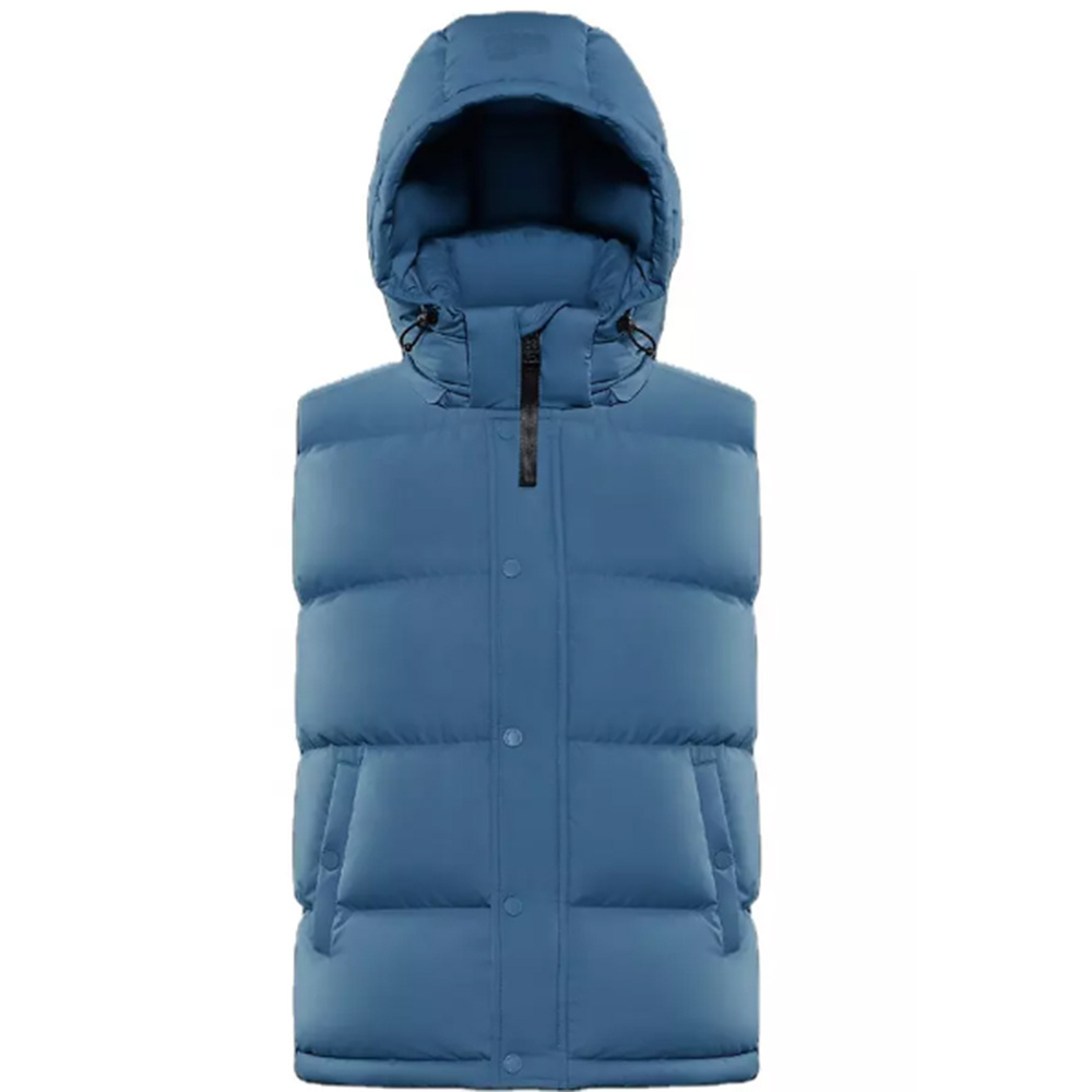 Wholesale Factory Custom OEM sleeveless Zipper Gilet Winter vest For Women Quilted 100% polyester filled Puffer Vest Jacket