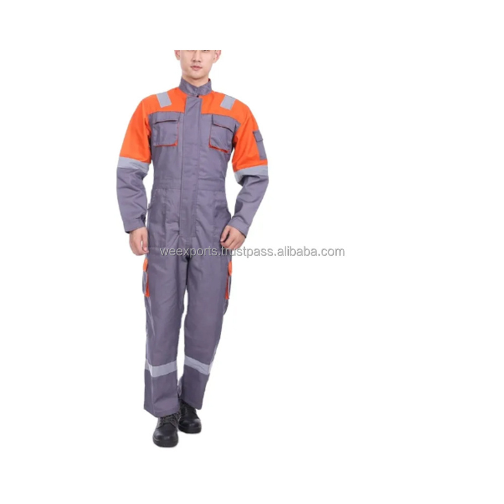 2023 Coverall Overalls Hot Selling Men Work Wear Construction Safety Uniform Working Reflective Safety Clothing