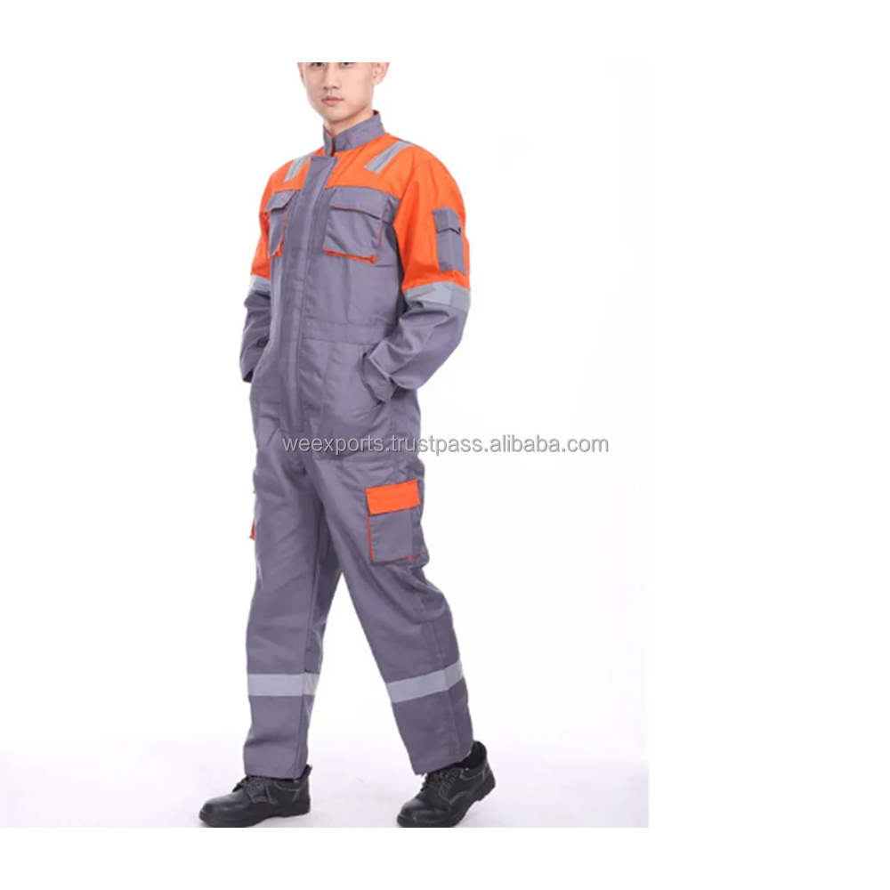 2023 Coverall Overalls Hot Selling Men Work Wear Construction Safety Uniform Working Reflective Safety Clothing