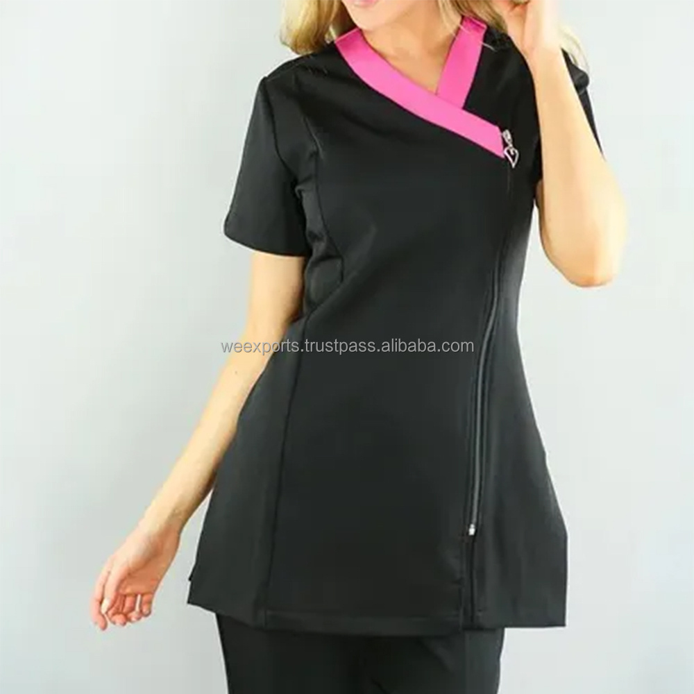 Beautician Work Wear Uniform Thai Massage Tunic Spa Uniforms Hotel Beauty Salon SPA Uniforms for Women Girls beauty wears