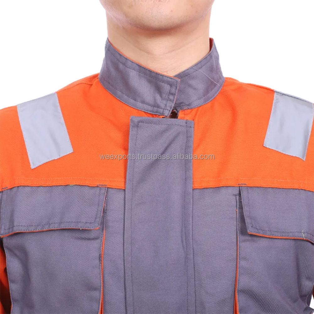 2023 Coverall Overalls Hot Selling Men Work Wear Construction Safety Uniform Working Reflective Safety Clothing