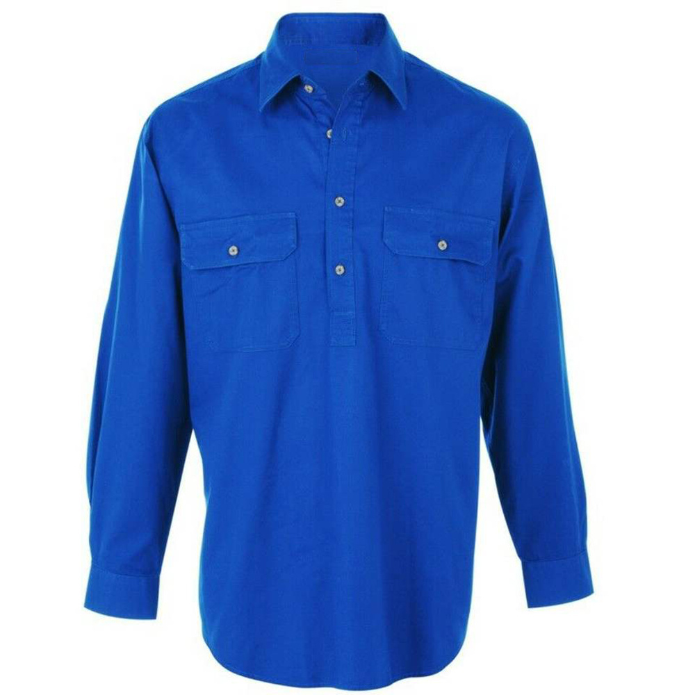 FR Clothing Shirt Flame Resistant Shirt Men Industrial Work Uniform Safety Shirt