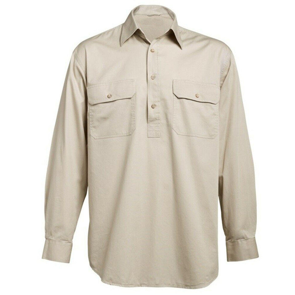 FR Clothing Shirt Flame Resistant Shirt Men Industrial Work Uniform Safety Shirt