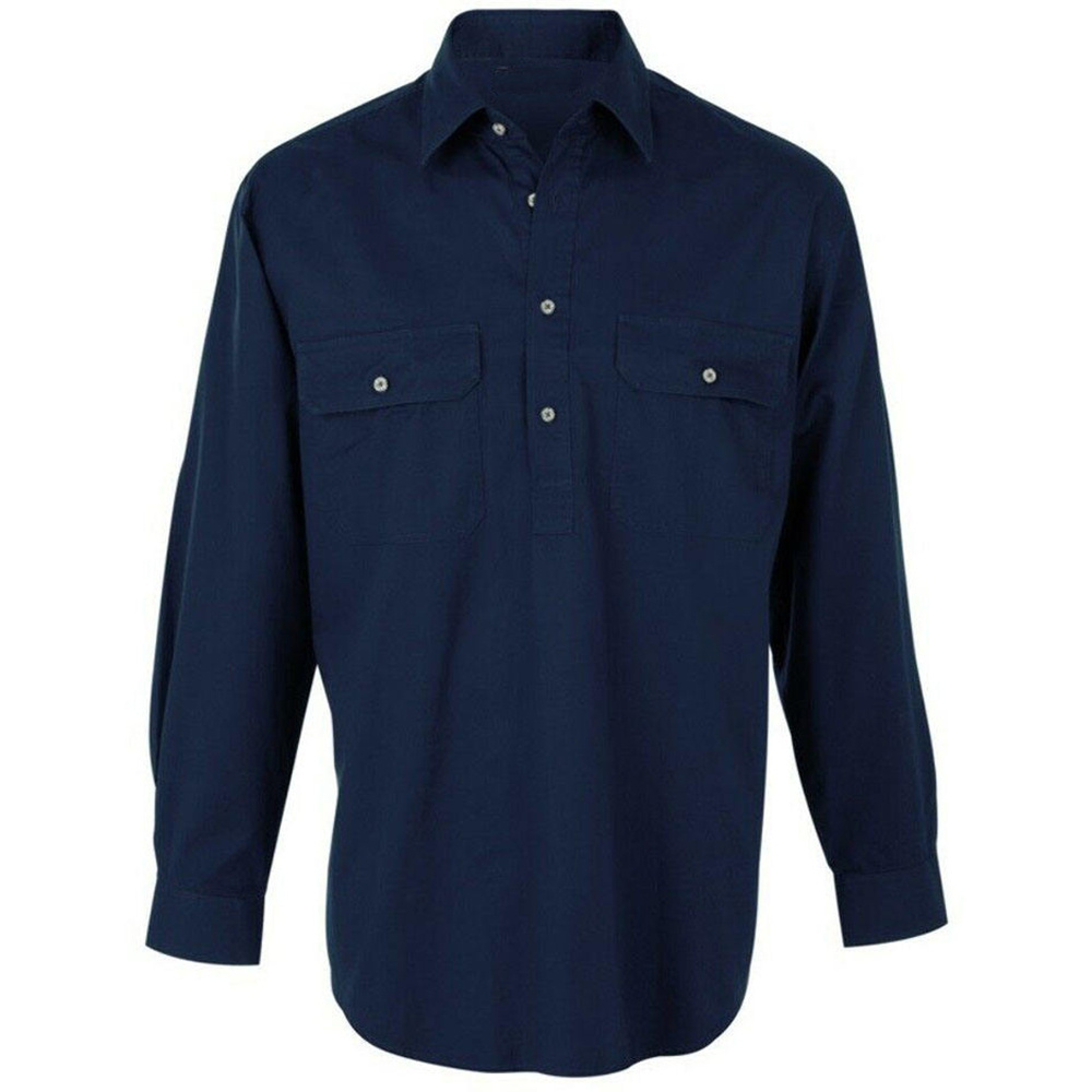 FR Clothing Shirt Flame Resistant Shirt Men Industrial Work Uniform Safety Shirt