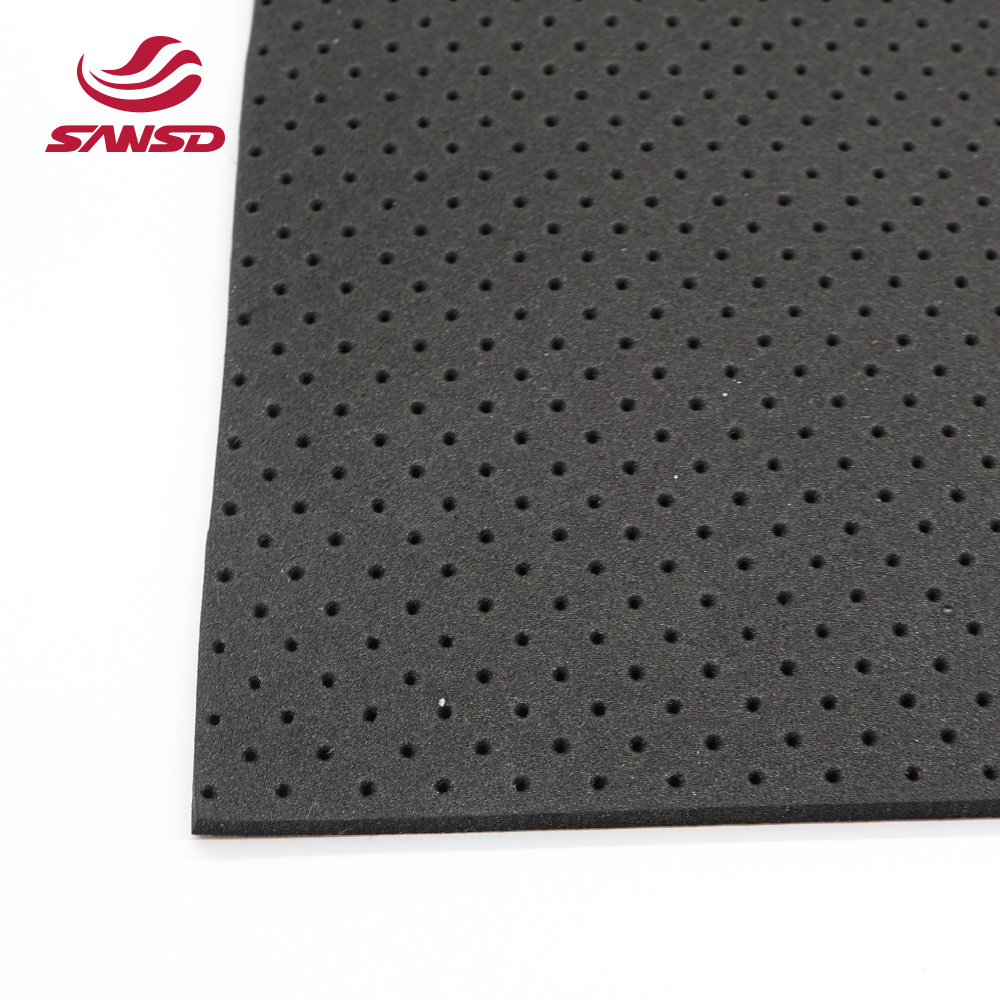 breathable anti-slip punch eva foam sheet block perforated insole pad foam eva roll