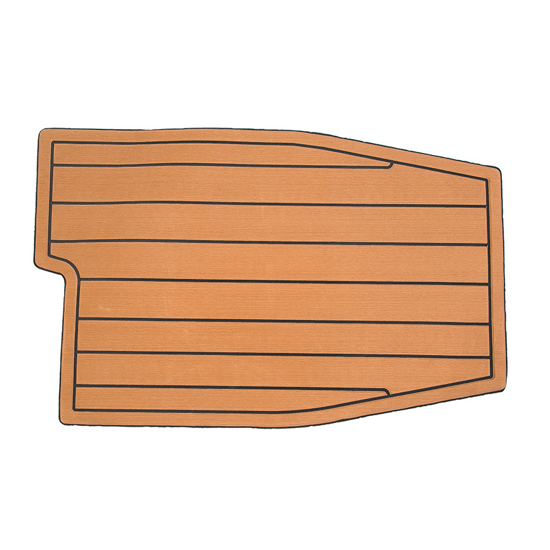 Anti-UV eco-friendly marine boat deck faux teak eva foam sheet vinyl  carpet eva synthetic boat flooring eva foam