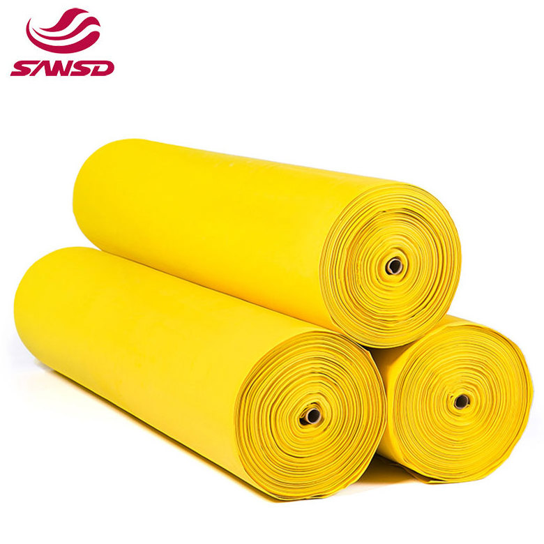 SSD China Supplier Waterproof Non Toxic Machine Cut White Foam 1-4Mm Eva Notty Tube Eva Film Rolls