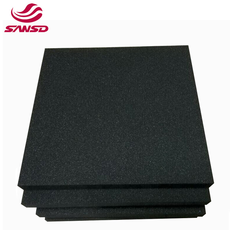 solid color black packaging  eva block bulk cheap sole out sole shoe making material slipper factory price thick foam sheet